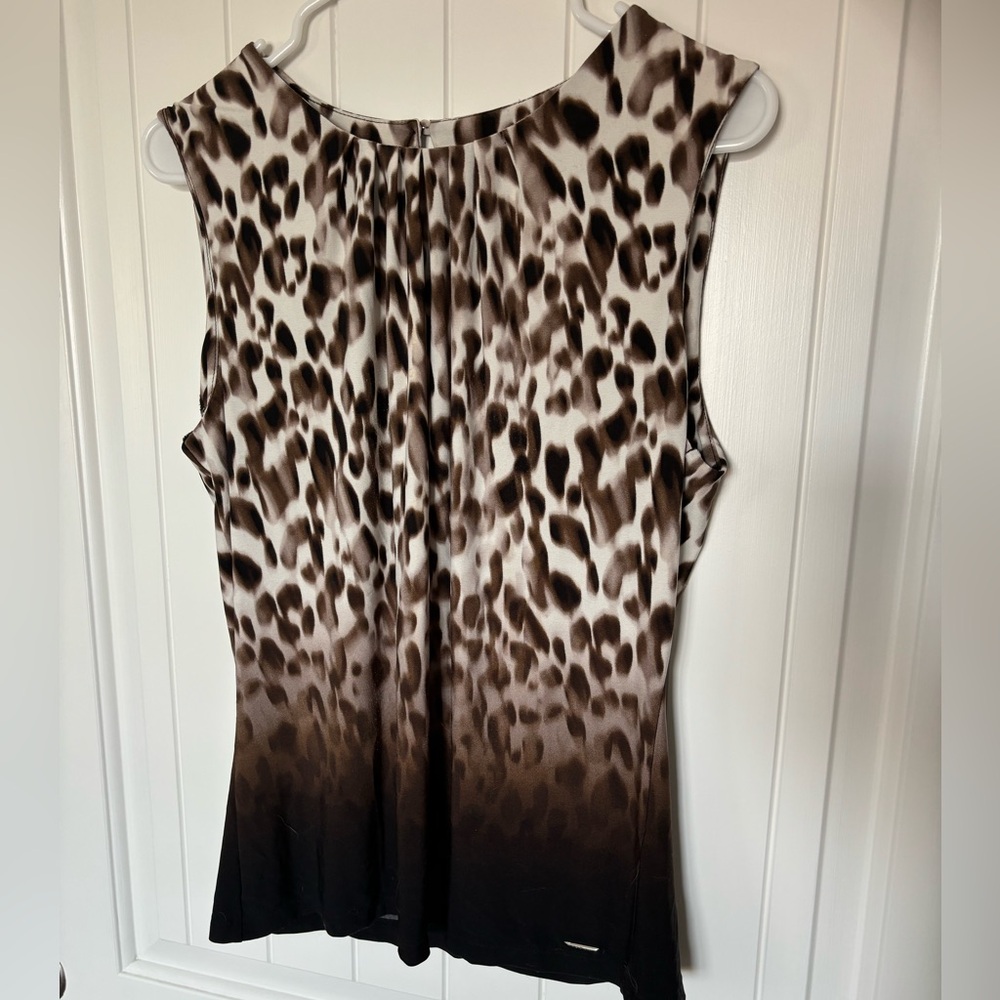 Calvin Klein sleeveless blouse